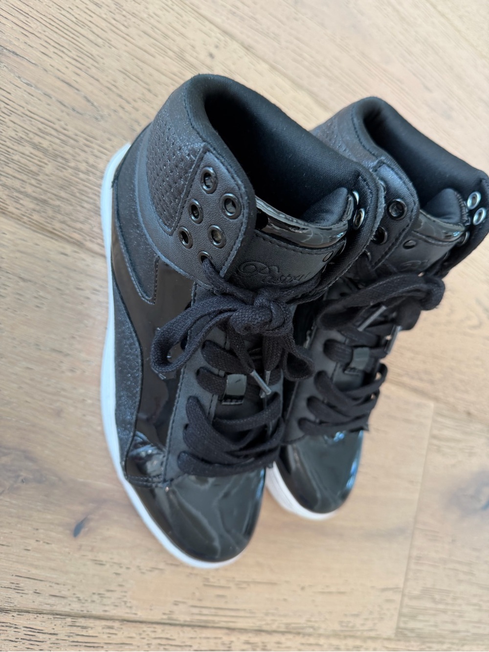 Pastry - Kids Black High-Top Dance Sneakers